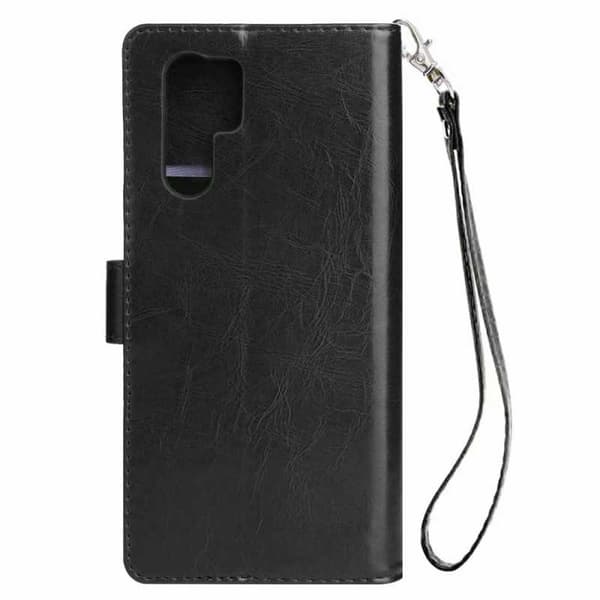 Huawei P30 Pro Praktisk Plånboksfodral med 10-FACK Array Svart