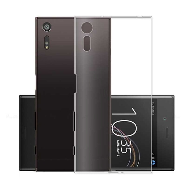 Xperia XZ & XZs Stöttåligt Genomskinligt Skal Simple Transparent