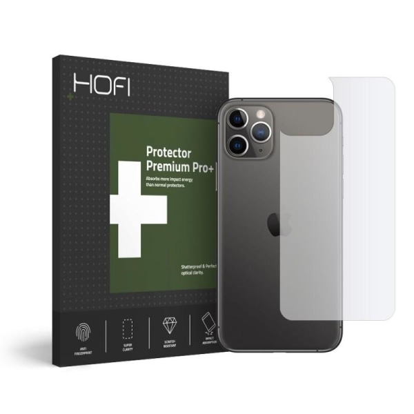 iPhone 11 Pro Herdet Glass 9H Bak Hofi Glass Pro + Transparent
