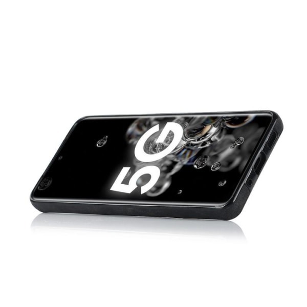 Samsung S20 -matkapuhelimen suojakuori korttitelineellä Retro V4 Black