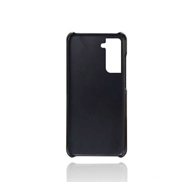 Samsung S22 Mobilskal Korthållare Retro V2 Svart
