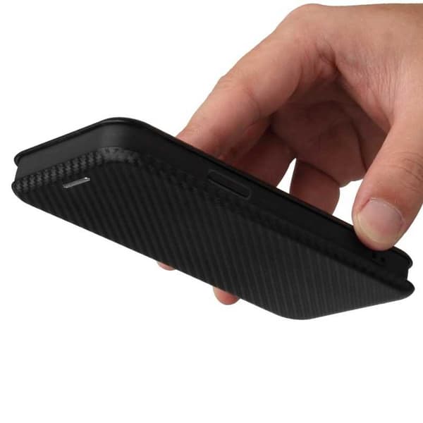 iPhone 13 Flip Case -korttipaikka CarbonDreams Svart