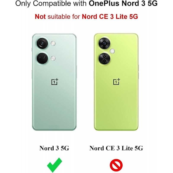 OnePlus Nord 3 Stöttåligt Skal med Förstärkta Hörn