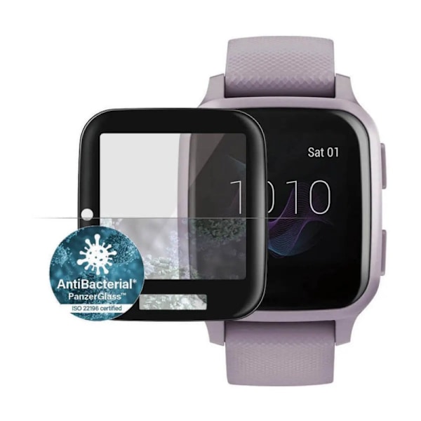 Garmin Venu Sq FullFrame 3D hærdet glas 0,26 mm 9H Transparent