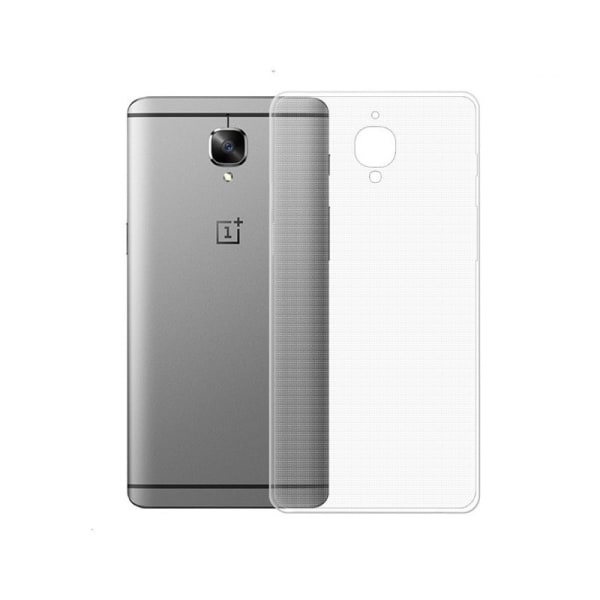 OnePlus 3/3T stødabsorberende silikonebetræk Enkelt Transparent