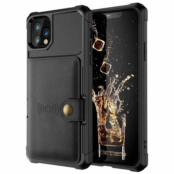 iPhone 11 Pro Shockproof Premium Cover 4-TACK Solid V3 Black