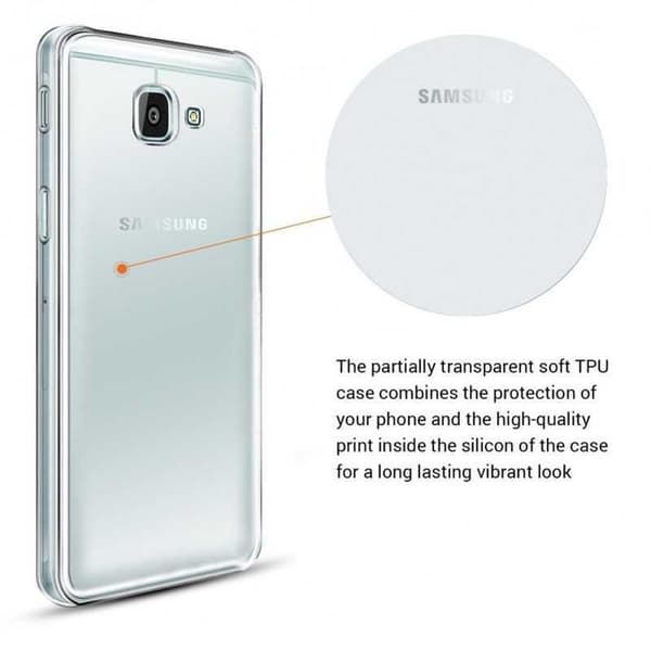 Samsung A5 2017 iskuja vaimentava silikonikotelo Simple Transparent
