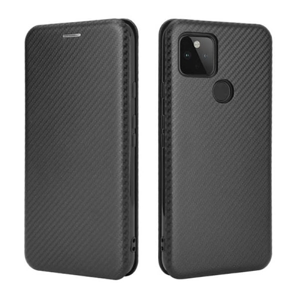 Google Pixel 5 Flip Case -korttipaikka CarbonDreams Black