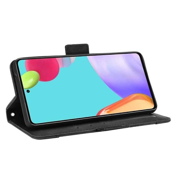 Samsung A53 5G Plånboksfodral PU-Läder 6-FACK Winston V3 Svart
