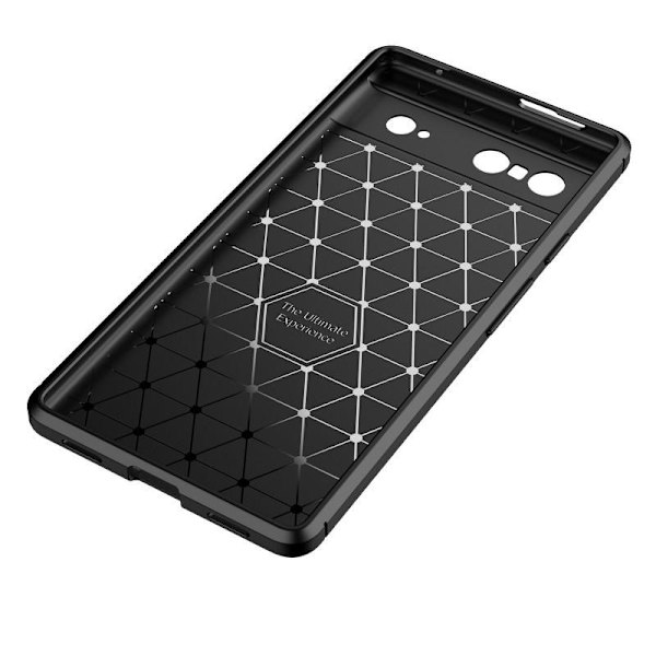 Pixel 7A Iskunkestävä ohut kansi FullCarbon V4 Black