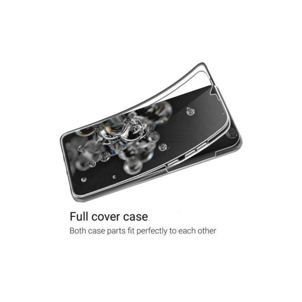 360 ° hel kropp og støtdemperdeksel Samsung S20 FE Transparent