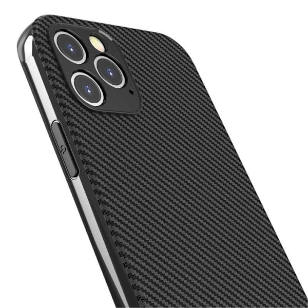 iPhone 11 Pro Max Iskunkestävä suojus FullCarbon V2 Black
