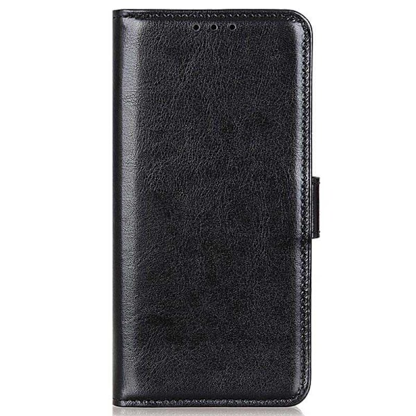 Motorola G51 Plånboksfodral PU-Läder 4-FACK Svart