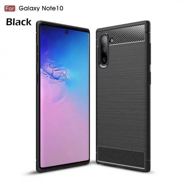 Samsung Note 10 Plus Shockproof Shell SlimCarbon Black