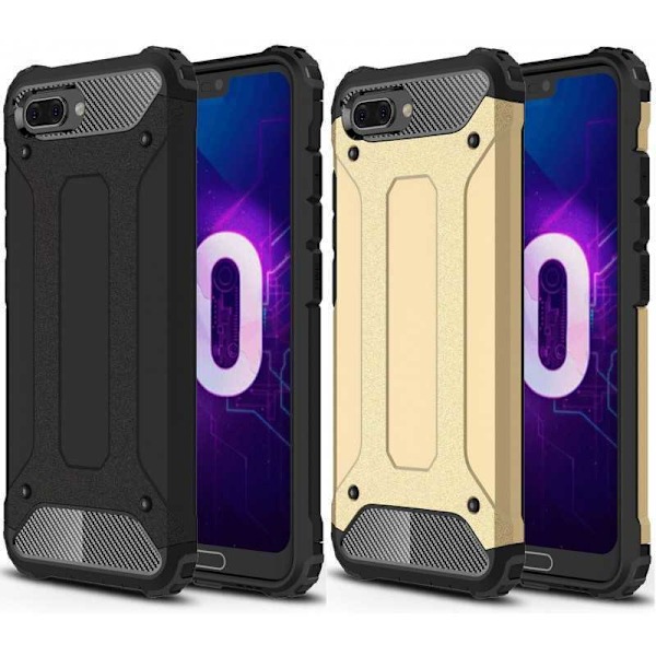 Huawei Honor 10 Iskunkestävä Shell SlimArmor Svart