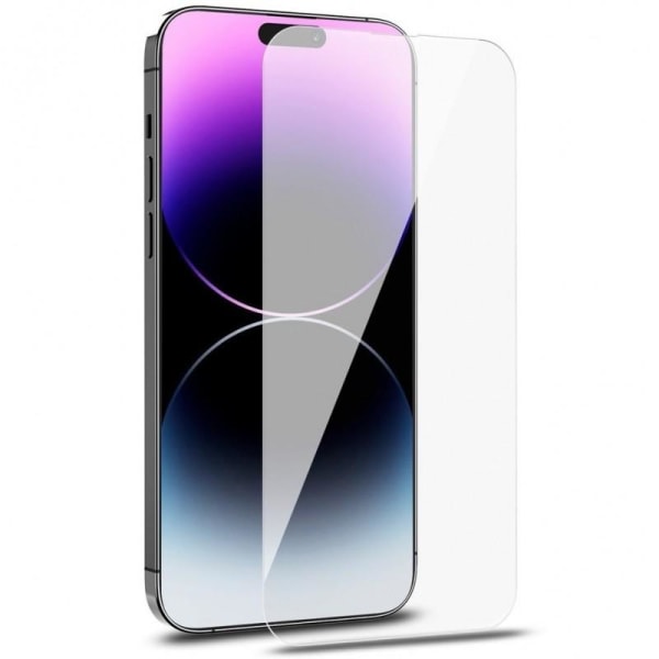 2-PACK iPhone 14 Hærdet glas 0,26mm 2,5D 9H Transparent