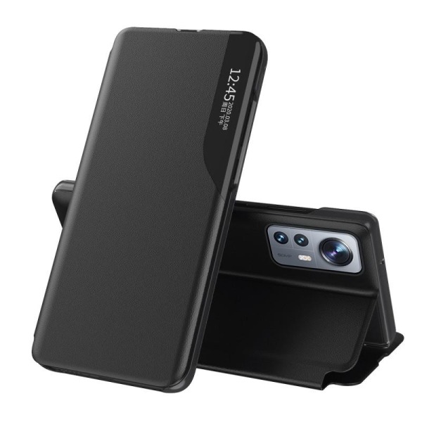 Xiaomi Mi 12 / 12X Case Tech-Protect Smart View - musta Black