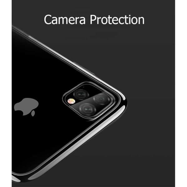 iPhone 11 Stöttåligt Mjukt Skal Svart