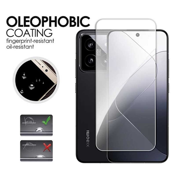Xiaomi 14 Härdat glas 0.26mm 2.5D 9H