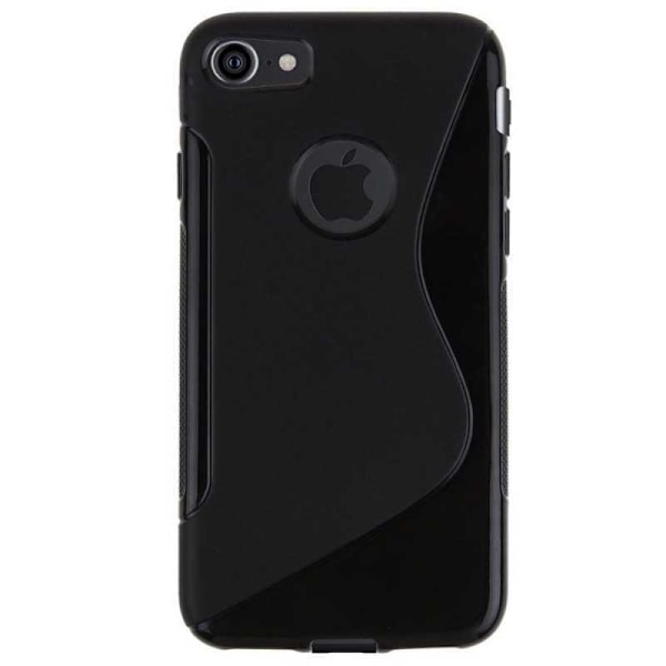 iPhone 5 / 5S / SE Ultratyndt stødabsorberende etui S-Line Svart