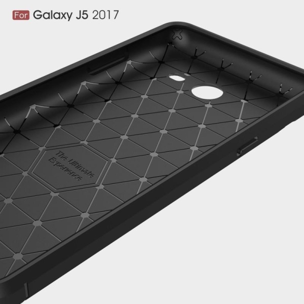 Samsung J5 2017 Iskunkestävä Iskunvaimennuskuori SlimCarbon Svart