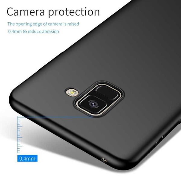 Samsung J6 2018 Ultra Thin Matte Black Cover Basic V2 Black