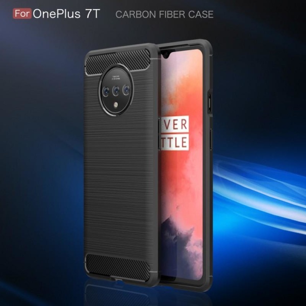 OnePlus 7T Shockproof Shell SlimCarbon Black