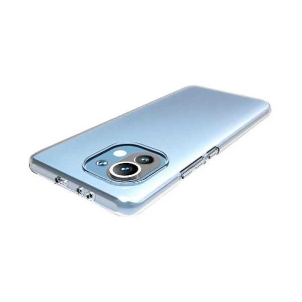 Xiaomi Mi 11 stødabsorberende blødt etui Enkelt Transparent