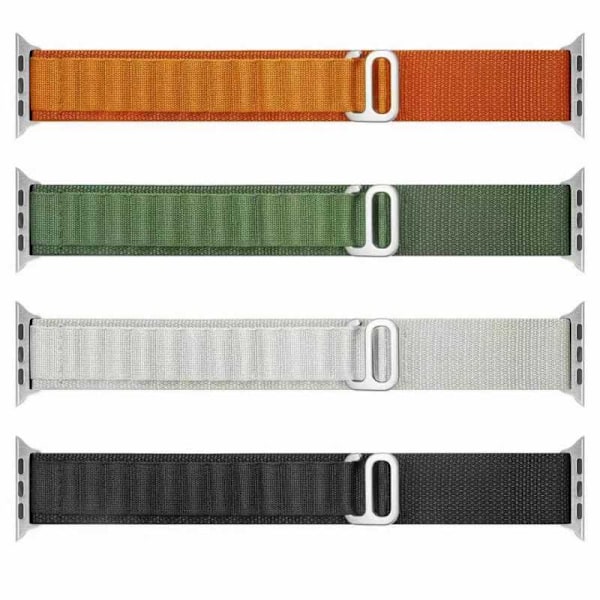 Slitstarkt Armband i Nylon för Apple Watch 38/40/41mm Orange