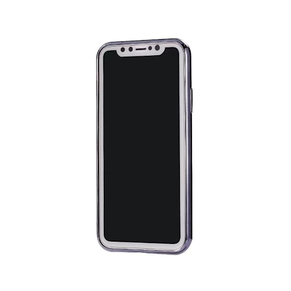 iPhone XS Max stødabsorberende gummicover Svart