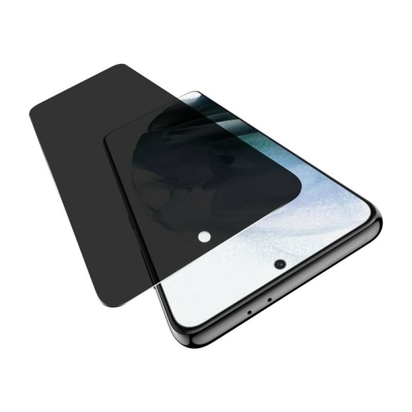 2-PACK Samsung S21 Privacy karkaistu lasi 0,26mm 2,5D 9H Transparent