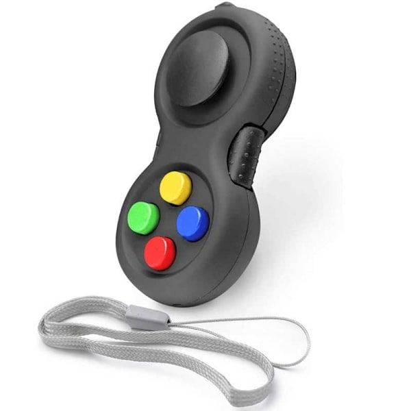 Lugnande Fidget Toy Kontroll Svart