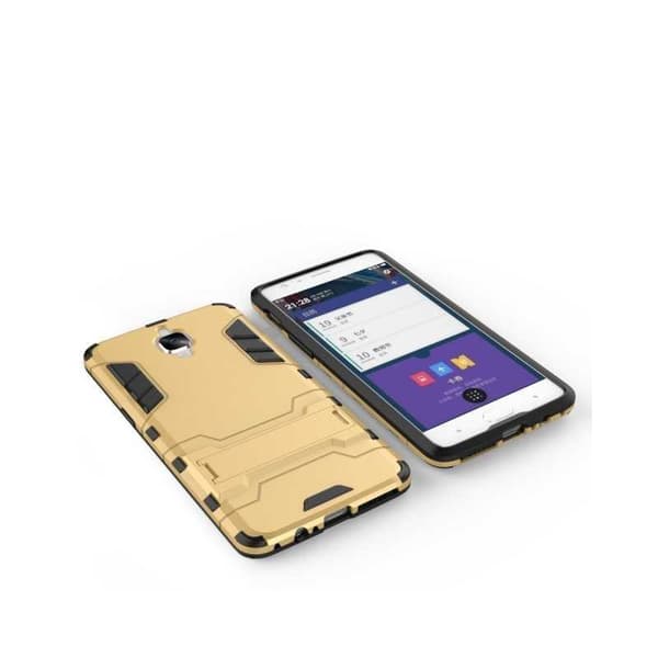 OnePlus 3 & 3 T Iskunkestävä suojus jalustalla ThinArmor Grå
