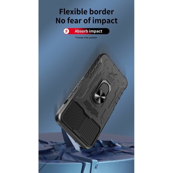 iPhone 14 Pro Comprehensive Premium 3D -kotelo ThreeSixty CamShi Black