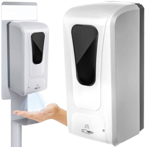 Automatisk Kontaktlös Dispenser för Vätska / Tvål Vit