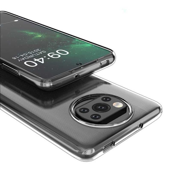 Xiaomi Poco X3 NFC Stötdämpande Mjukt Skal Simple Transparent
