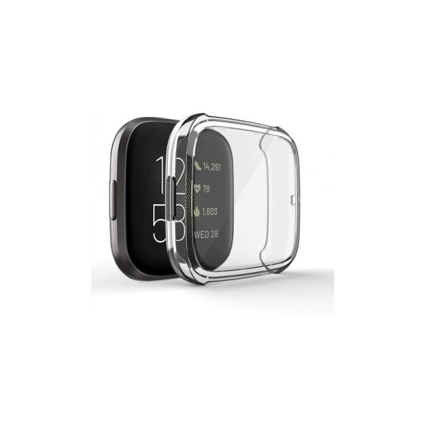 Heltäckande Ultrunnt TPU Skal Fitbit Versa 3 Liquid Transparent