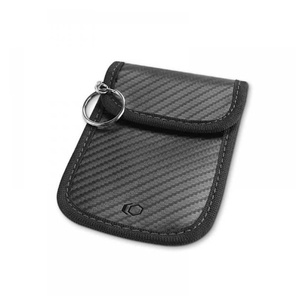 RFID-Skyddat Nyckelfodral Tech-Protect V1 Carbon Svart one size