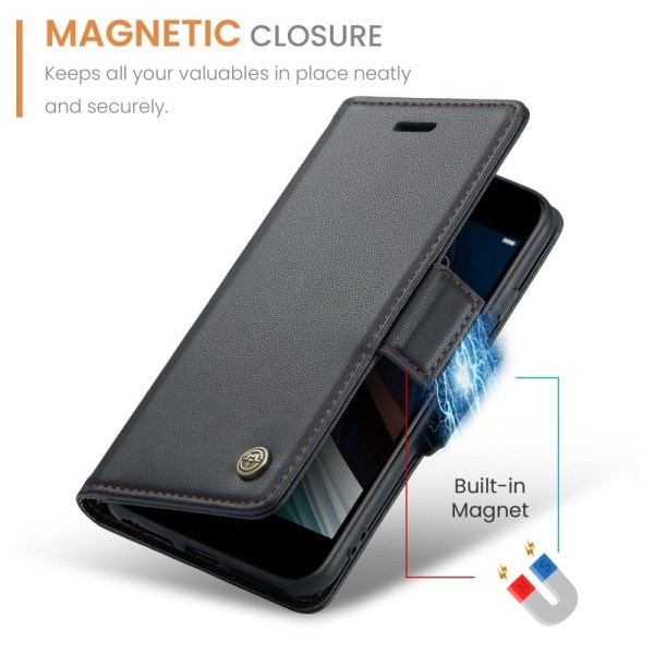CaseMe Skin Pro Fodral iPhone 6/7/8/SE 2020/ SE 2022 RFID Transparent