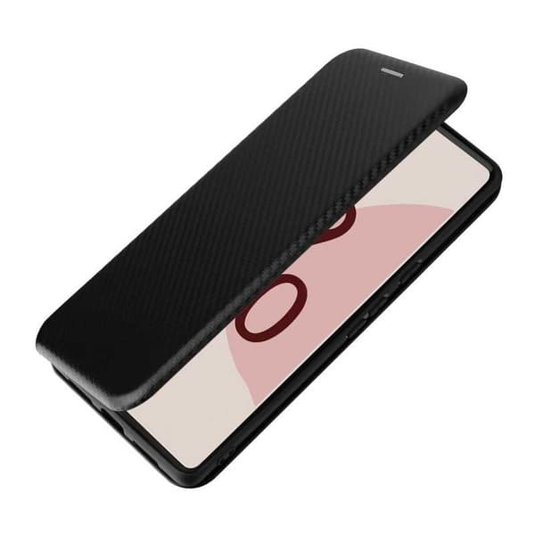 Google Pixel 6 Pro Flipfodral Kortfack CarbonDreams Svart
