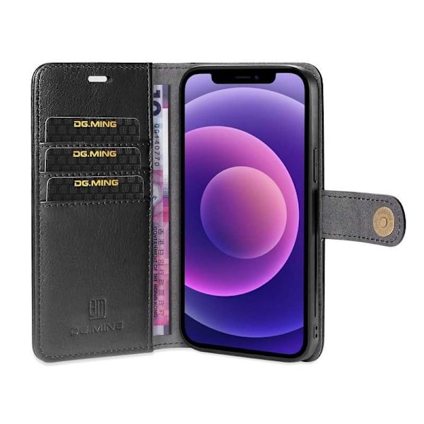 Mobiililompakko Magnetic DG Ming iPhone 13 Black