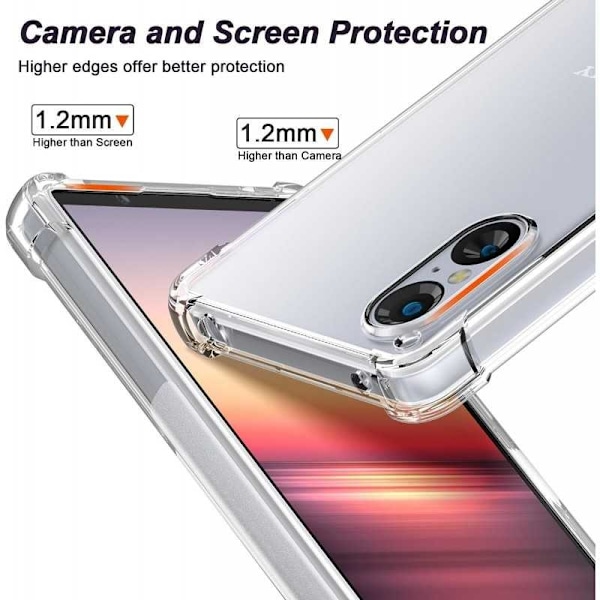 Xperia 5 V stødabsorberende silikone Shell Shockr