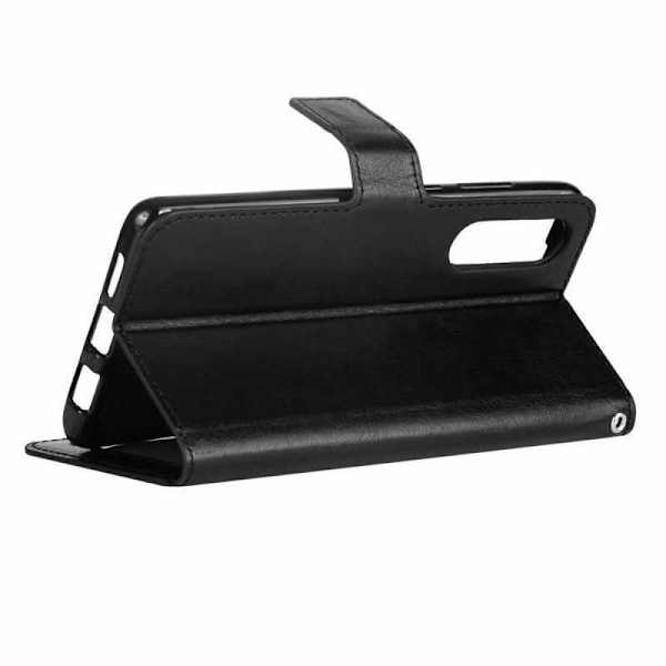 Samsung A50 Pung-etui PU-læder 4-RUMMET (SM-A505FN) Black