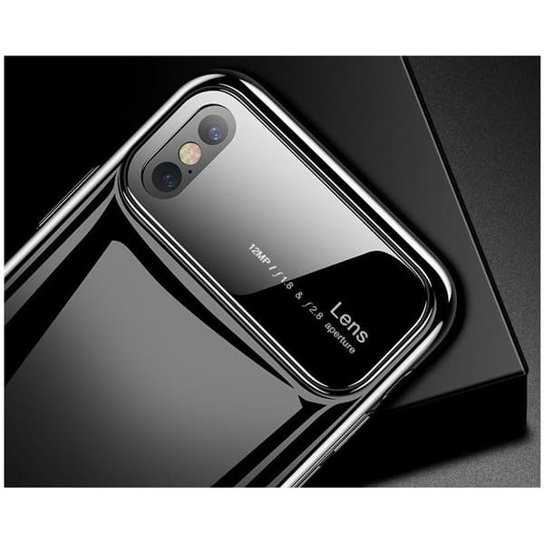 iPhone X Ultratunnt Stötdämpande Skal Blanc Vit