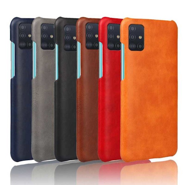 Samsung A71 Ultratunt Vintage Skal Jazz Svart