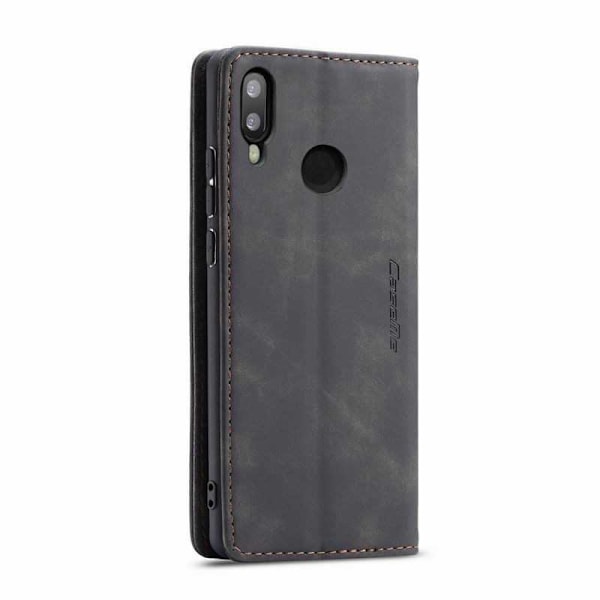 Huawei P20 Lite Elegant Flipfodral CaseMe 3-FACK Svart