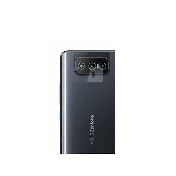 Asus Zenfone 8 Flip 5D Kamera Linsskydd Flexibelt Glas Transparent