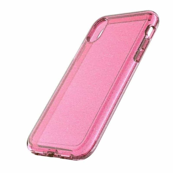 iPhone XS Max iskuja vaimentava matkapuhelinkotelo Sparkle Rosa