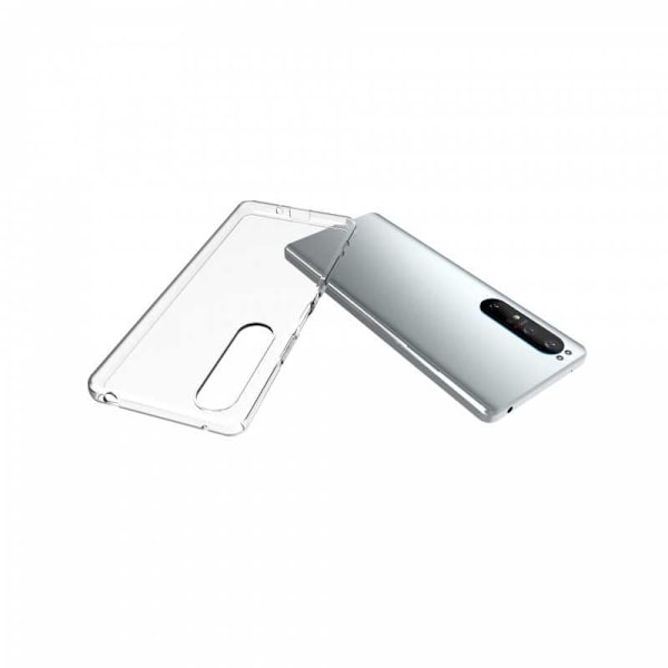 Xperia 1 III Stötdämpande Mjukt Skal Simple Transparent