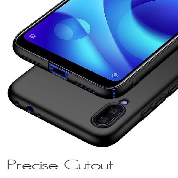 Redmi Note 7 Ultra tyndt matsort cover Basic V2 Black